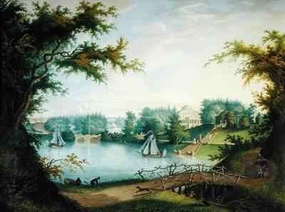 The Great Stone Bridge and the Marienthal Steps by Romanticism