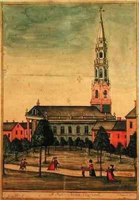 St Pauls Chapel New York City by Romanticism