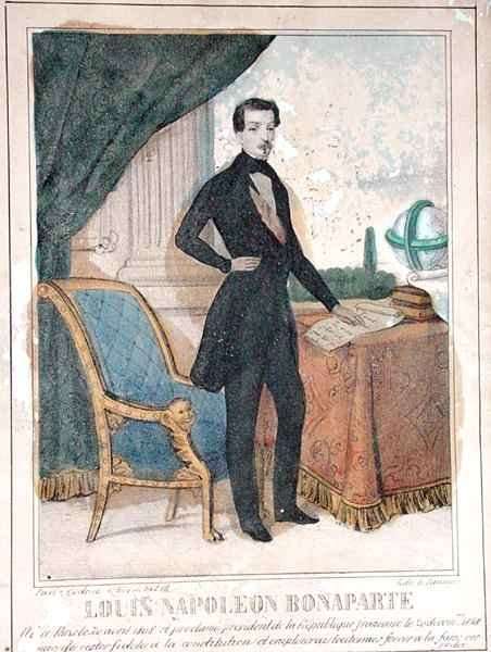 Louis Napoleon Bonaparte 1808-73 future Napoleon III by Romanticism