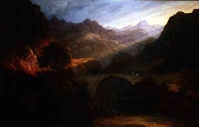 Crossing The Bridge by Romanticism