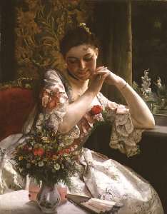 The Bouquet by Romanticism