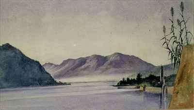 Lake Como Early Morning by Romanticism