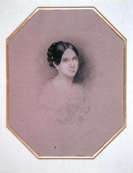 Portrait of Leopoldine Hugo 1824-43 2 by Romanticism