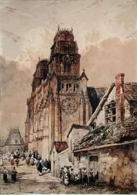 Orleans Cathedral by Romanticism