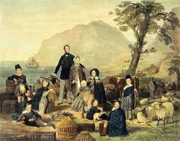 The Emigrants by Romanticism