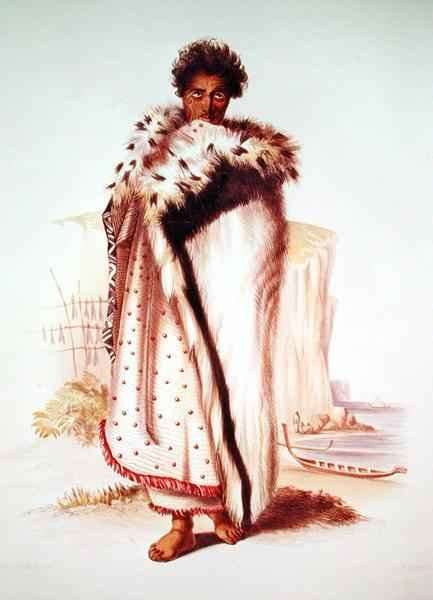 Rangitakina, a Chief of the Bay of Plenty on the East Coast by Romanticism