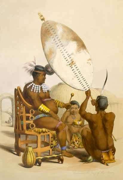 Umpanda the King of the Amazulu 2 by Romanticism