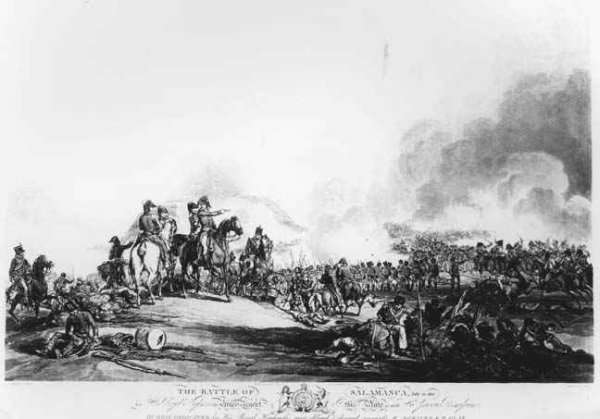 The Battle of Salamanca by Romanticism