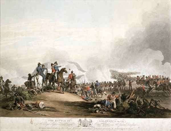 Battle of Salamanca on 22nd July 1812 by Romanticism
