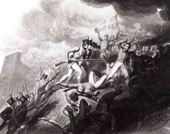 The Storming of San Sebastian by Romanticism