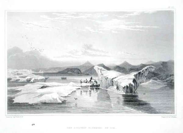 The Dolphin squeezed by ice by Romanticism