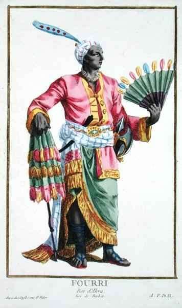 Fourri, King of Akkra by Romanticism