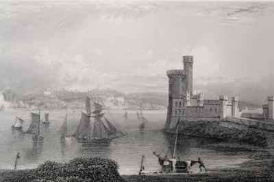 Black Rock Castle, near Cork, Ireland by Romanticism