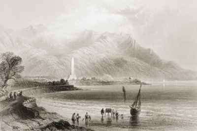 Monument to General Ross at Rosstrevor, County Down, Northern Ireland by Romanticism