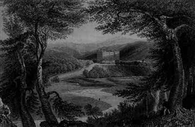 View of Drumlanrig Castle, Dumfrieshire by Romanticism