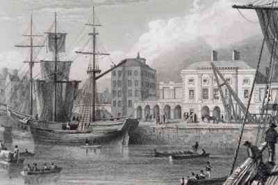 The Custom House, Limerick, Ireland by Romanticism