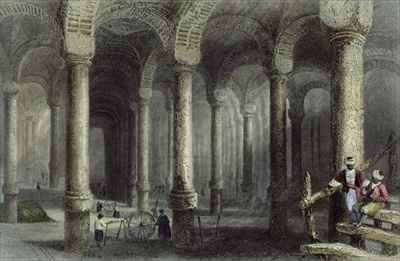 The Cistern of Bin-Veber-Direg, or The Thousand and One, Istanbul by Romanticism