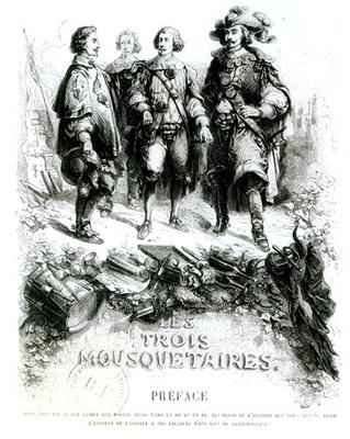 Preface to 'Les Trois Mousquetaires' (The Three Musketeers) by Romanticism