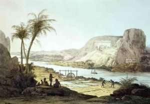 View of the Temples at Abu Simbel, Nubia by Romanticism