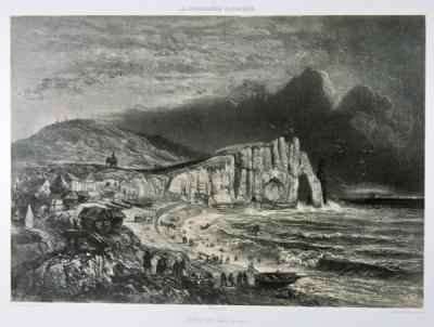 Etretat by Romanticism