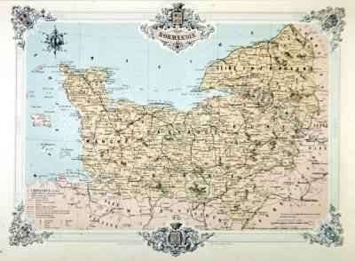 Map of Normandy by Romanticism
