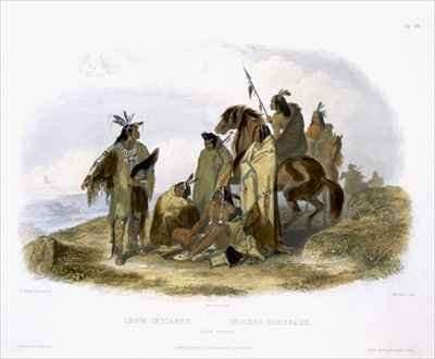 Crow Indians by Romanticism