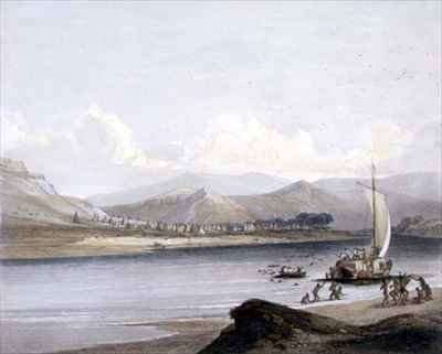 Camp of the Gros Ventres of the Prairies on the Upper Missouri by Romanticism