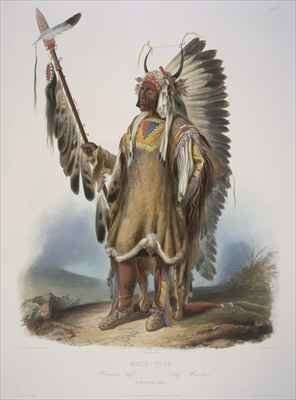 Mato-Tope, a Mandan chief 2 by Romanticism