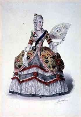 Her most Gracious Majesty, the Queen ball costume, Buckingham Palace by Romanticism