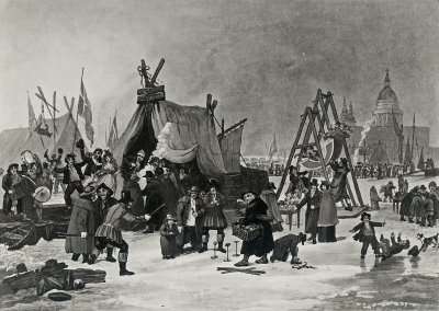 The Fair on the Thames 2 by Romanticism