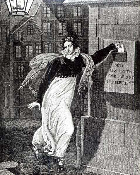 'The Secret Message', c.1820 by Romanticism