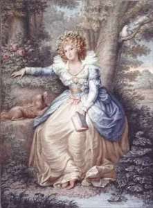 Mrs Fitzherbert by Romanticism