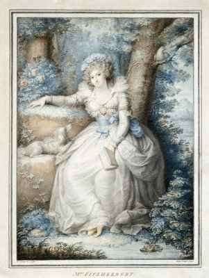 Mrs Fitzherbert 2 by Romanticism