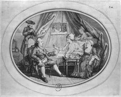 The Luncheon at Ferney by Romanticism