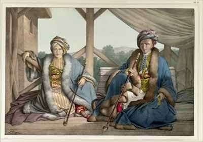 Voyage to Athens and Constantinople Ismael Bey and Mehemet Pasha by Romanticism