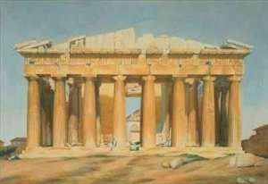 The Parthenon Athens by Romanticism