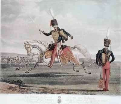 The Eleventh or Prince Alberts Hussars by Romanticism