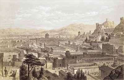 The City of Ephesus from Mount Coressus by Romanticism