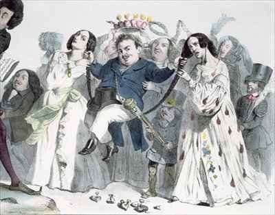 Caricature of Honore de Balzac 1799-1850 by Romanticism