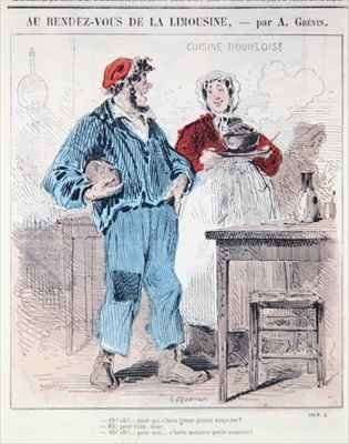 Au Rendez vous de la Limousine from Le Petit Journal Pour Rire by Romanticism