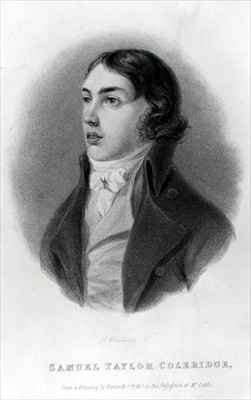 Portrait of Samuel Taylor Coleridge 1772-1834 as a Young Man by Romanticism