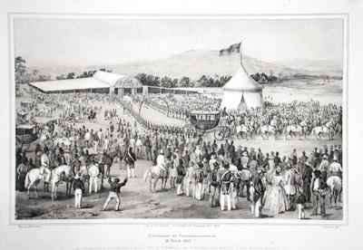 Coronation of General Faustin Soulouque as Emperor of Haiti by Romanticism
