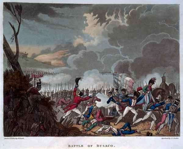 Battle of Busaco on 27th September 1810 by Romanticism