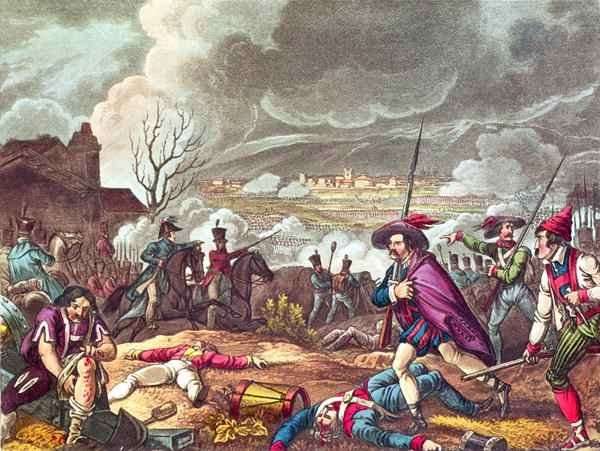 The Battle of Toulouse by Romanticism