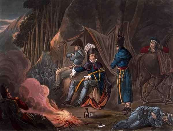 Halting in the Pyrenees in July 1813 by Romanticism