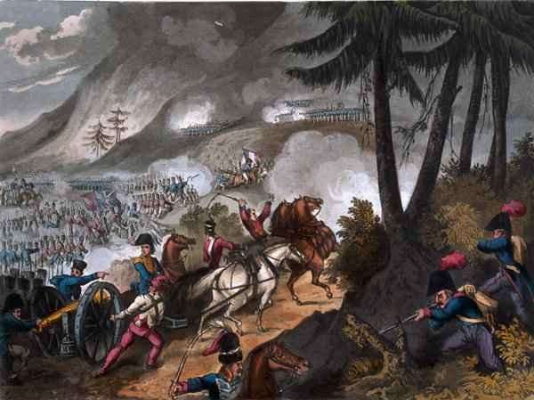 Battle of the Pyrenees in 1813 by Romanticism