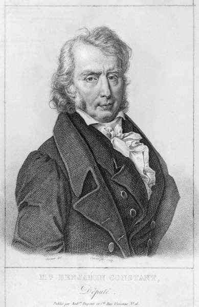 Henri Benjamin Constant de Rebecque 1767-1830 as Deputy by Romanticism