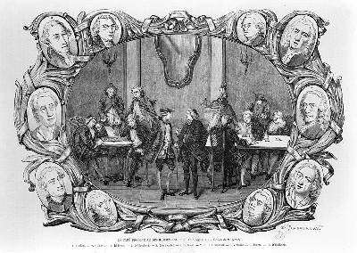 The Cafe Procope by Romanticism