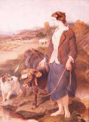 The Prize Calf by Romanticism