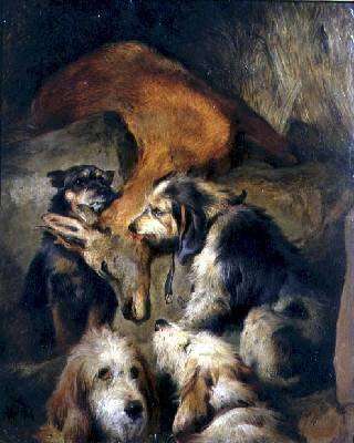 Death of a Stag by Romanticism